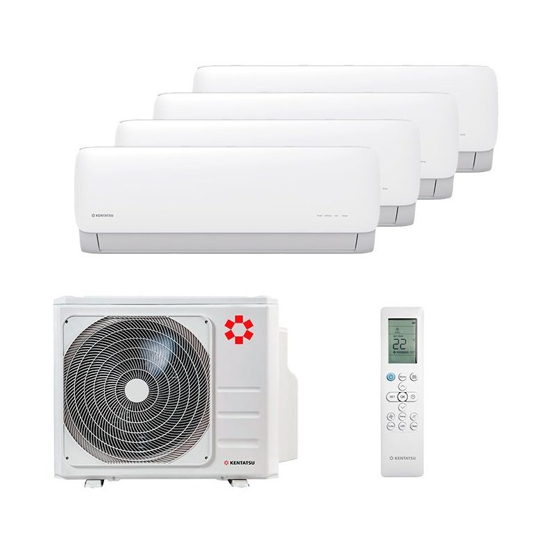 Kentatsu мультисплит: K4MRA100HZRN1 + 3× KMGKU21HZRN1 — купить с монтажом